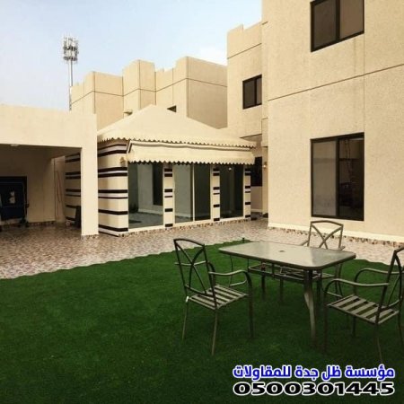 بيوت شعر حديثة بحي السلامة مزيج من التراث والحداثة